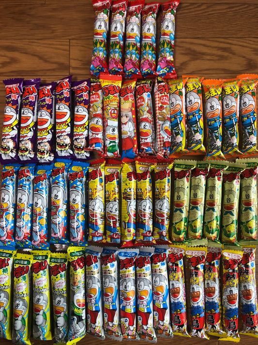 Yaokin Umaibo Japanese Popular Snack Bar Various 10 Flavors Food Savory Set Japan