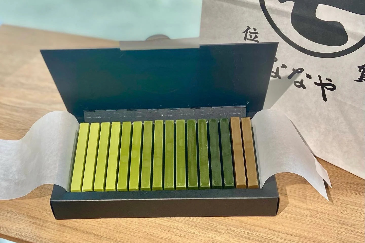 Japanese Matcha Chocolate Butter Cacao Candy Food Sweet Premium Snack NANAYA 72g