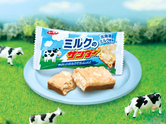 BLACK THUNDER Milk Chocolate Biscuit Cookie Yuraku Snack Dagashi Crunch Japan