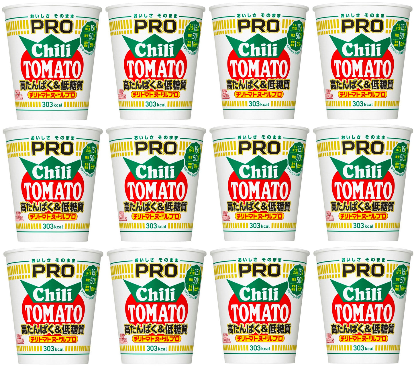 NISSIN CUP NOODLE Ramen Chili Tomato Low Carb Pro Protein Soup Food Japan 79g
