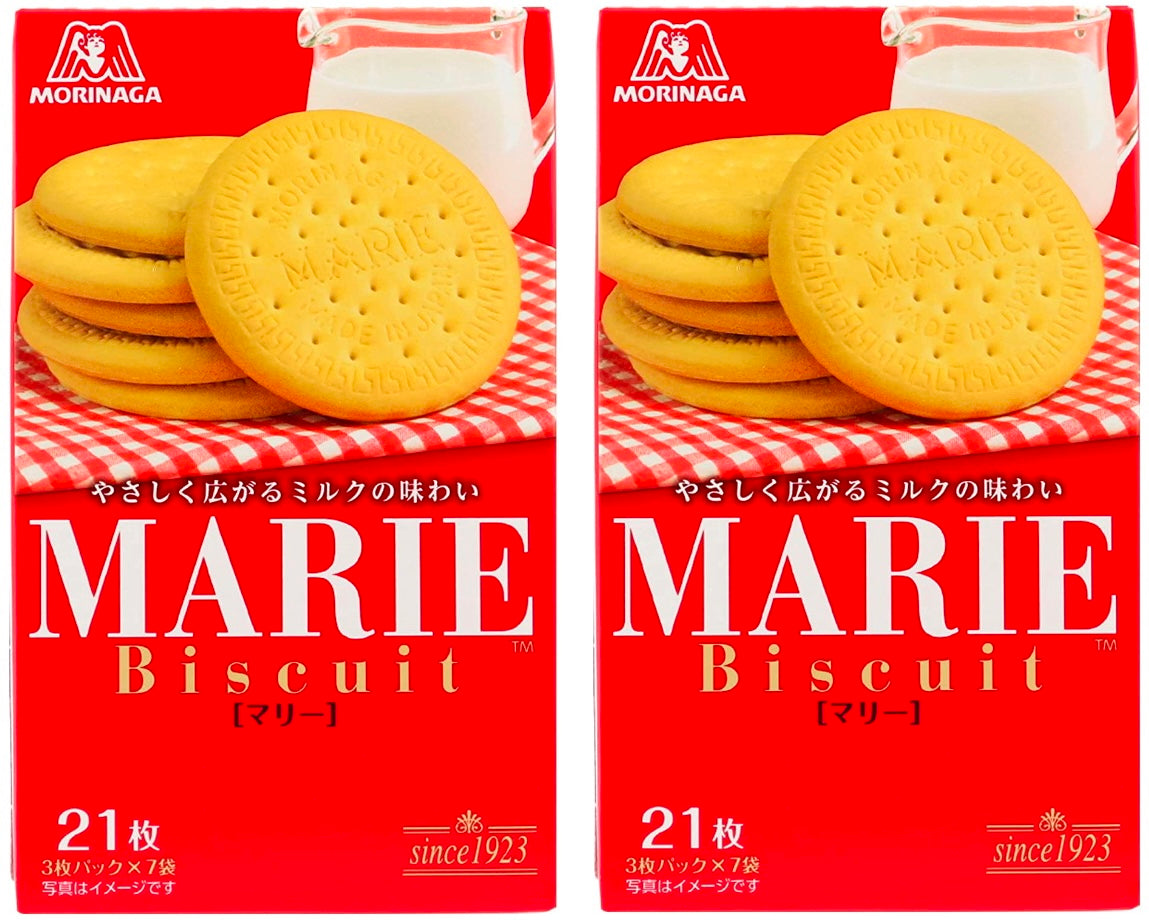 Japanese Biscuit MARIE Milk Snack Candy Sweet Food Crispy Cookies Morinaga 130g