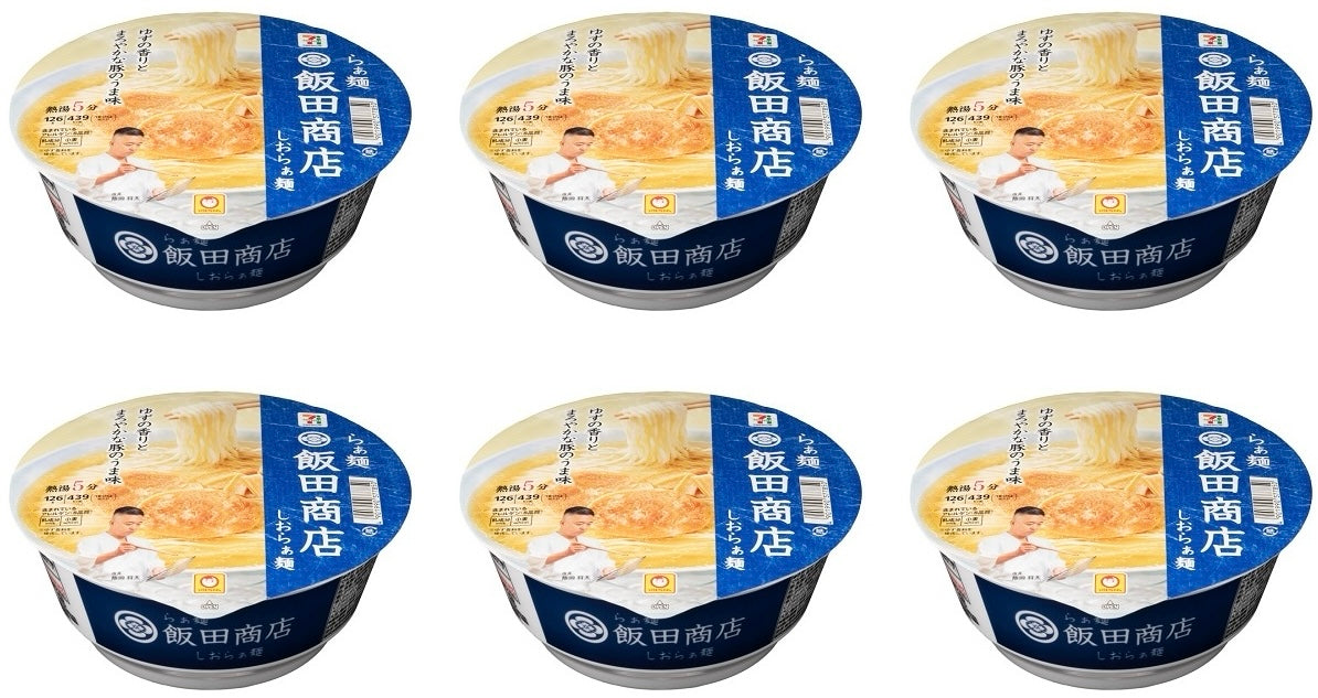 Maruchan Ramen Noodles Salt IIDA SHOTEN Instant Soup Pork Cup Food Japanese 126g