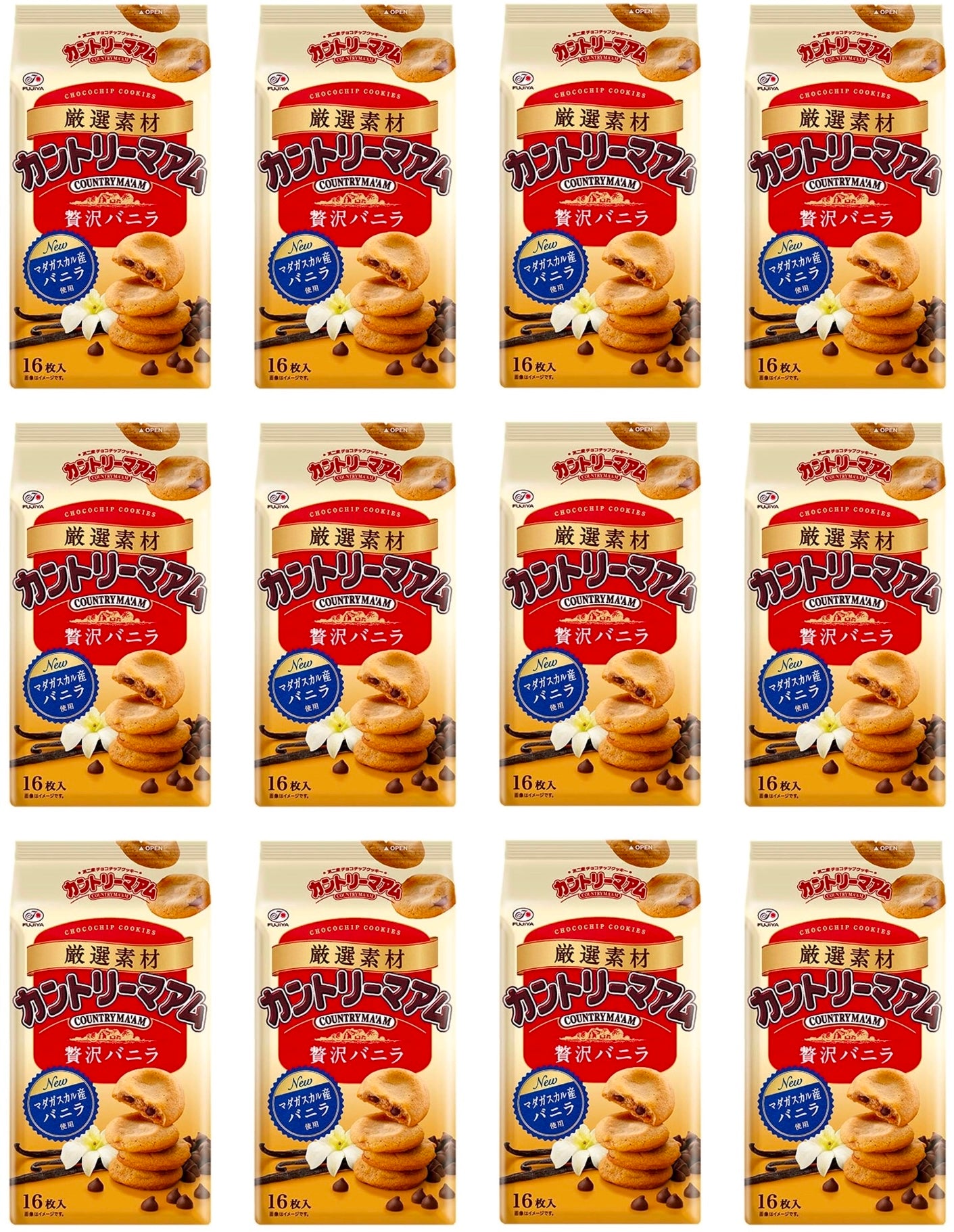 Japanese Chocolate Vanilla Cookies Biscuits Sweet Candy Snack Food FUJIYA 208g