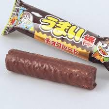 Japanese Popular Snack UMAIBO Chocolate Puffed Crispy Candy Sweet YAOKIN 30 Bars