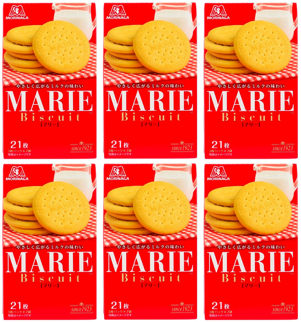 Japanese Biscuit MARIE Milk Snack Candy Sweet Food Crispy Cookies Morinaga 130g