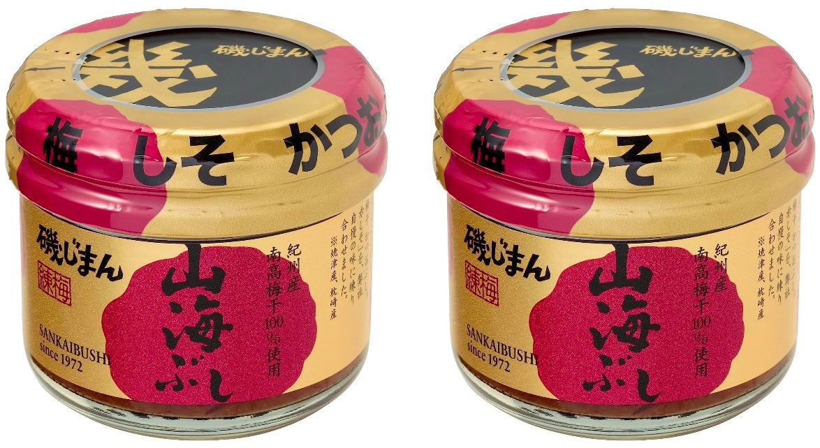 Japanese Bottled Sauce Food Plum Bonito Perilla Paste SANKAIBUSHI Preserved 105g