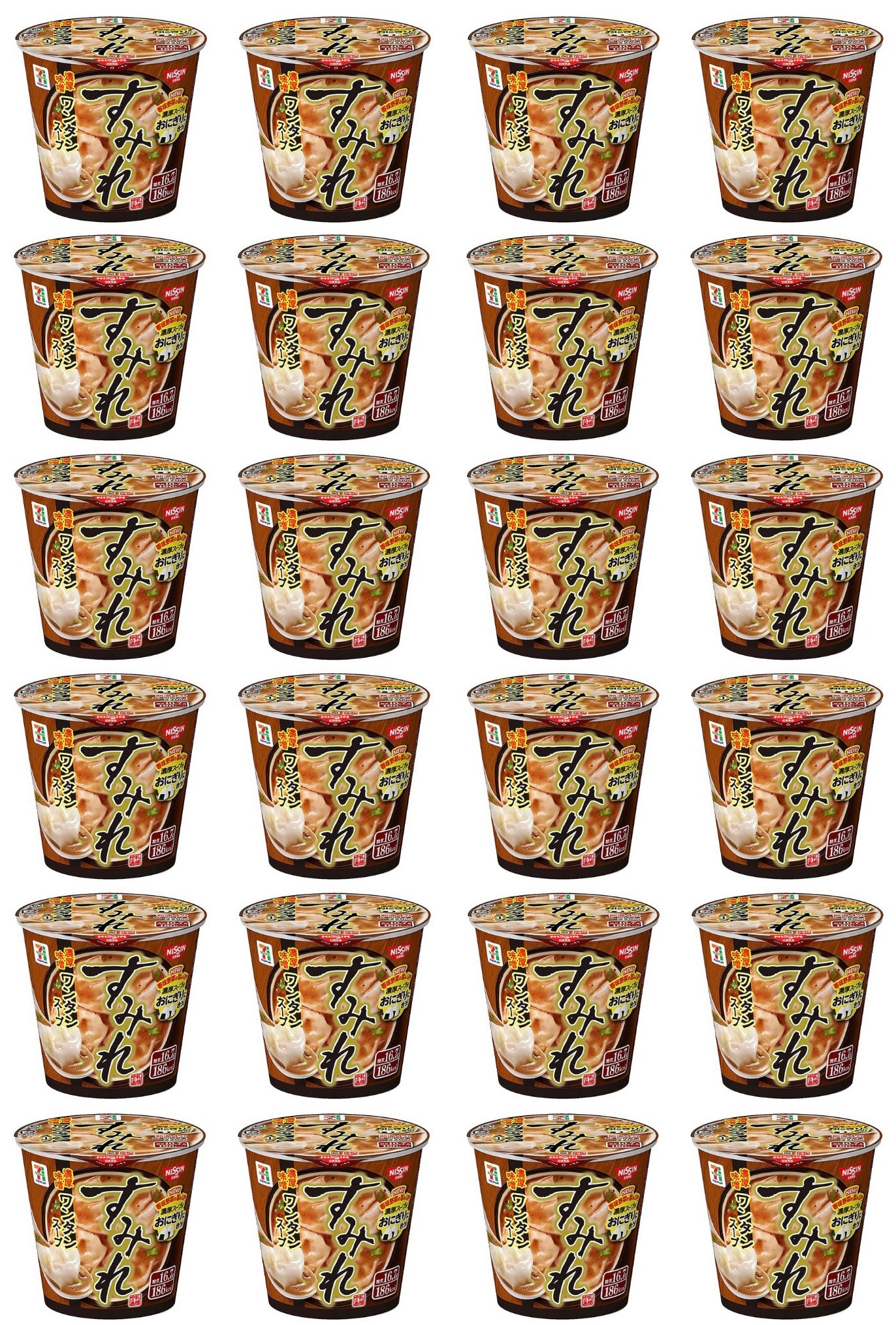 NISSIN Soup SUMIRE Wonton Miso Garlic Onion Ramen Cup Instant Food Japanese 46g