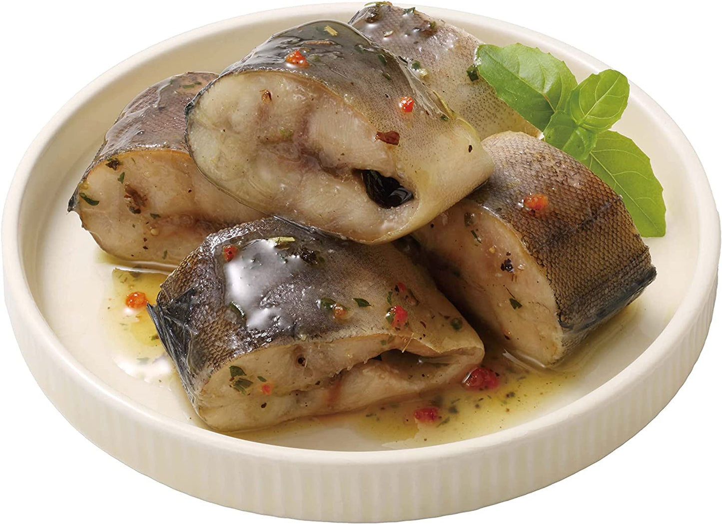 Japanese Atka Mackerel Basil Sauce Canned Snack Fish Food Prepared Kaneyoshi 80g