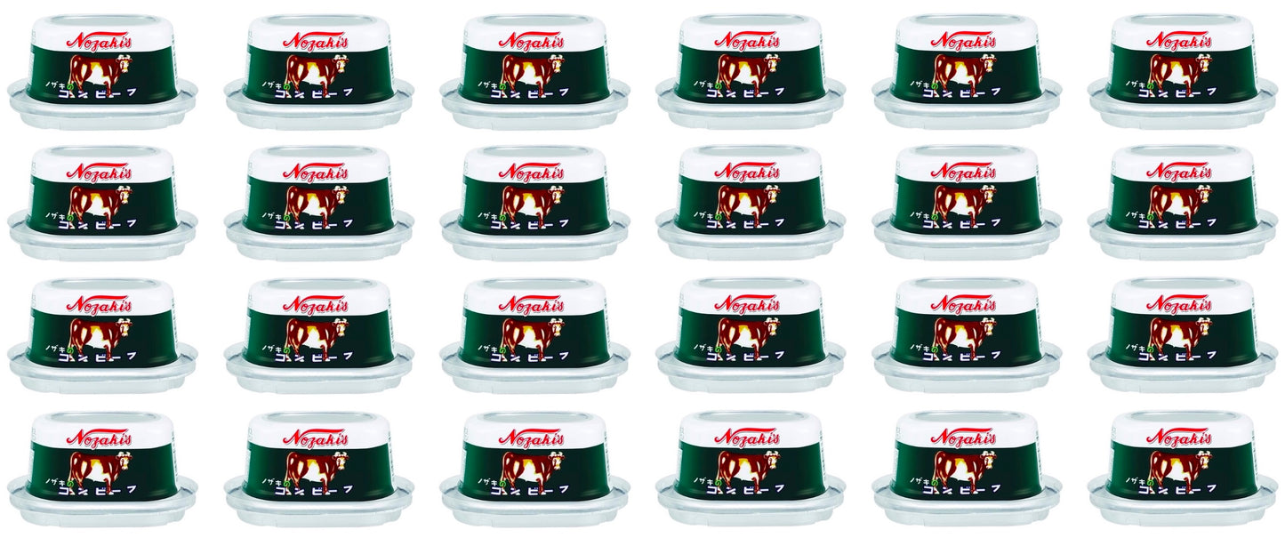 Japanese Corned Beef Salt Bully Preserved Mince Can Meat Instant Food Nozaki 80g