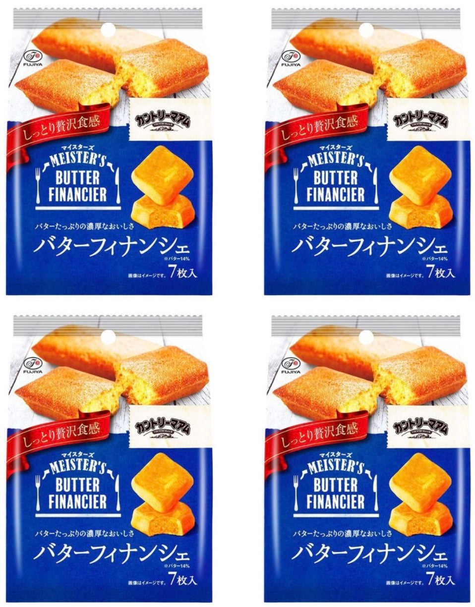 Japanese Country Ma’am Butter Financier Cake Candy Sweet Snack Food FUJIYA 78g