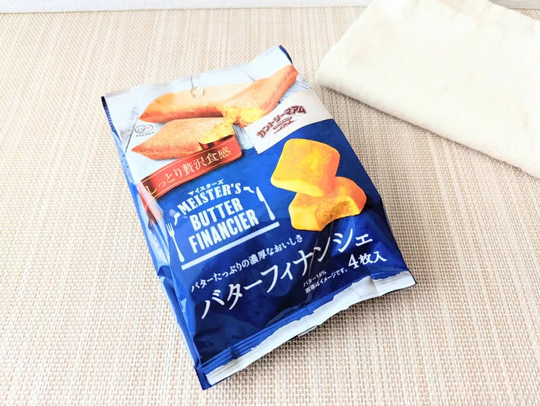 Japanese Country Ma’am Butter Financier Cake Candy Sweet Snack Food FUJIYA 78g