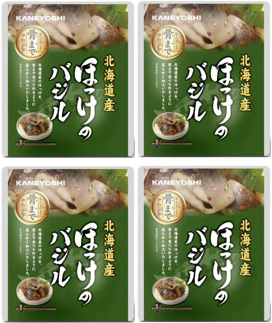 Japanese Atka Mackerel Basil Sauce Canned Snack Fish Food Prepared Kaneyoshi 80g