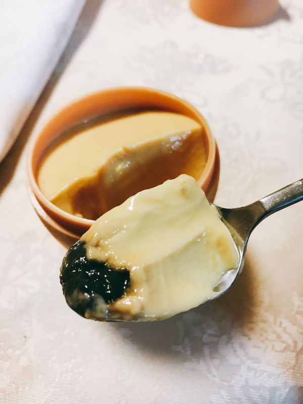 Black Sesame Egg Pudding Gomatamago Ginza TAMAYA Custard Sweet Candy Japanese