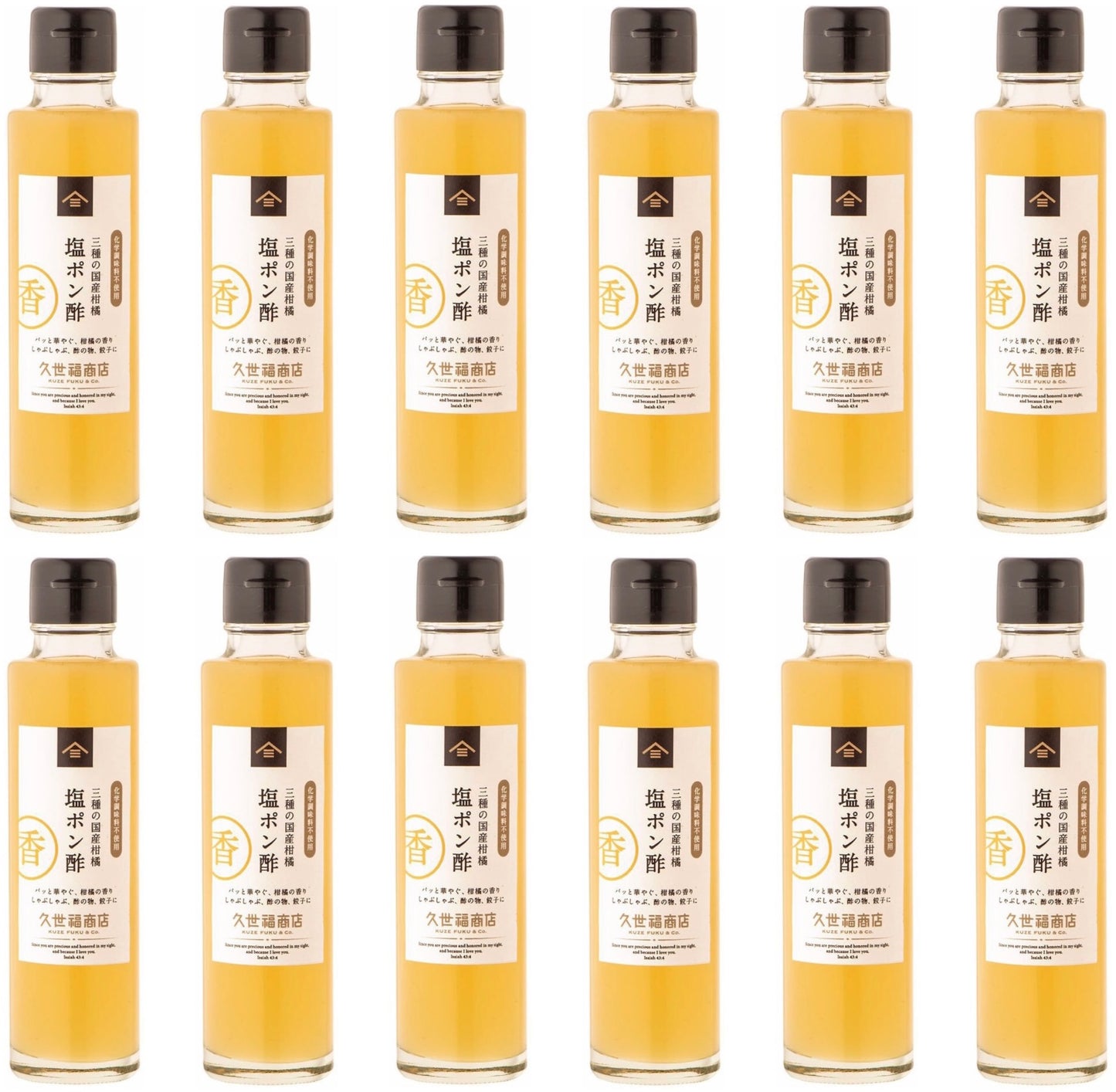 KUZE FUKU Salt Ponzu Soy Sauce Seasoning Citrus Sour Dressing Japanese 150ml