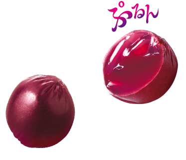 UHA Mikakuto CORORO Grape Kororo Gummy Soft Candy Fruits Toffee Sweet Japan 48g