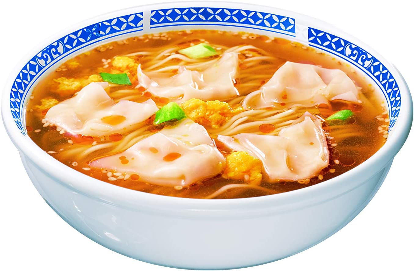 NISSIN Ramen Noodles Demae Wonton Soy Sauce Instant Food Soup Cup Japan 86g