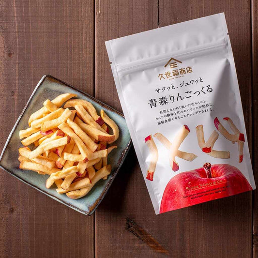 Kuze Fuku Apple Chips Stick Snack Stick Sugar Candy Sweet Fried Japanese 35g