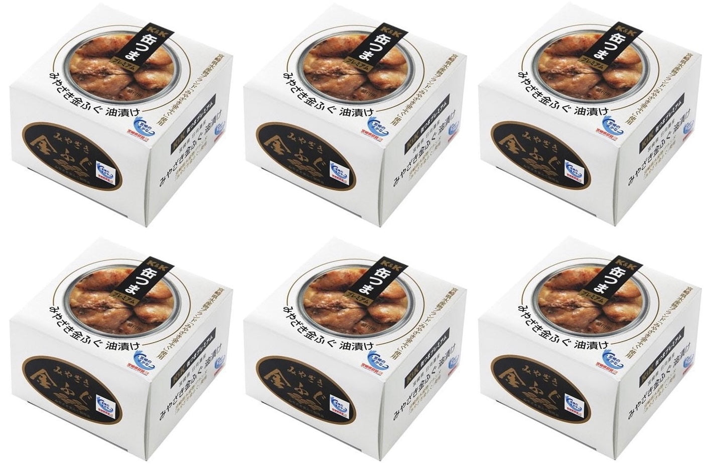 Canned Food Pufferfish KANTSUMA No Poisonous Oil Preserved Snack Japanese 135g