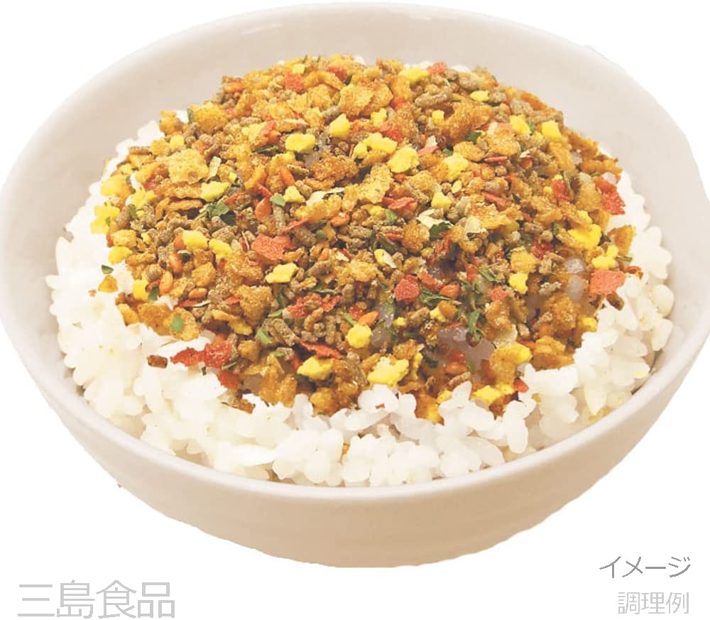 JAPANESE Furikake Curry Rice Seasoning Powder Flake Vegetables Food Mishima 23g