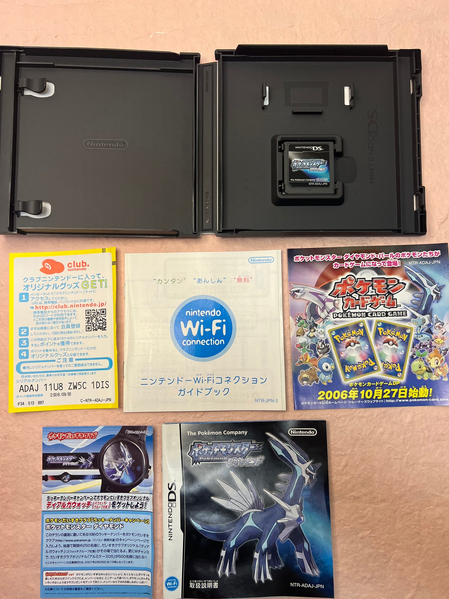 Pokemon Diamond Pearl Sun Moon X Y DS 3DS Used NTSC-J Game Box Manual 6Lot Japan