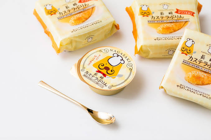 Pudding Dessert Castella Sweets Cup Candy Granulated Sugar Caramel Nagasaki Japanese 160g