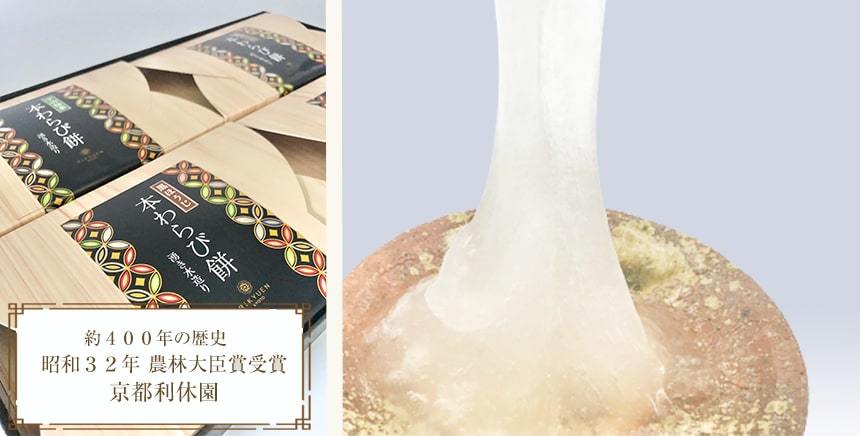 Japanese Matcha Mochi Rice Cake Warabi Powder Green Tea Sweet Syrup Rikyuen 210g