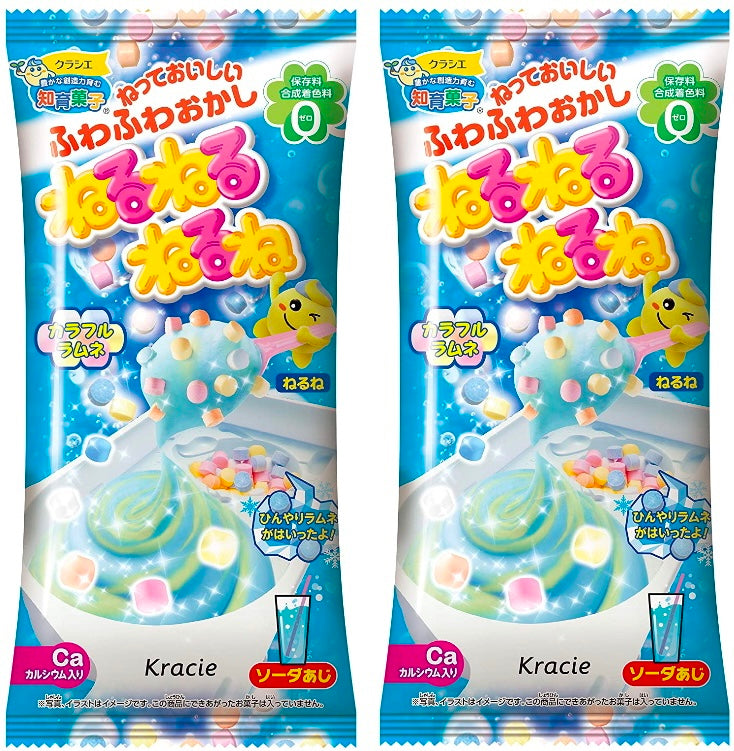 Japanese Nerunerunerune Soda Ramune Pop Sauce Snack Candy Sweet Cracie 25.5g