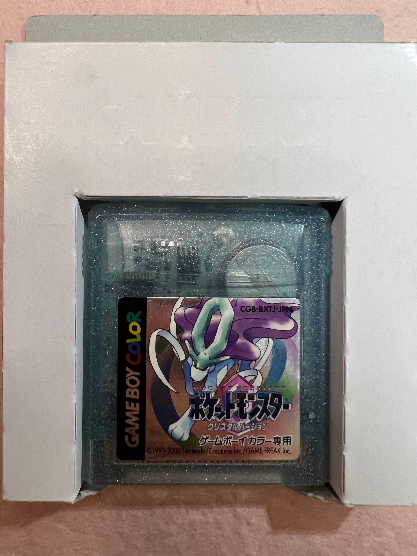 Pokemon Crystal GameBoy Color GBC Game Boy USED Box Manual Japanese Authentic