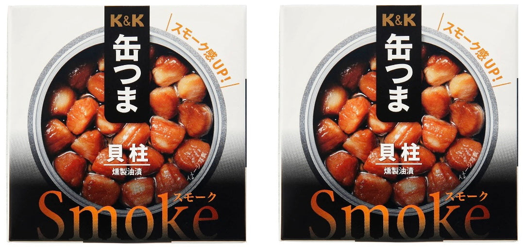 Canned Food Scallop KANTSUMA Smoke Oil Preserved Prepared Snack Japanese 50g