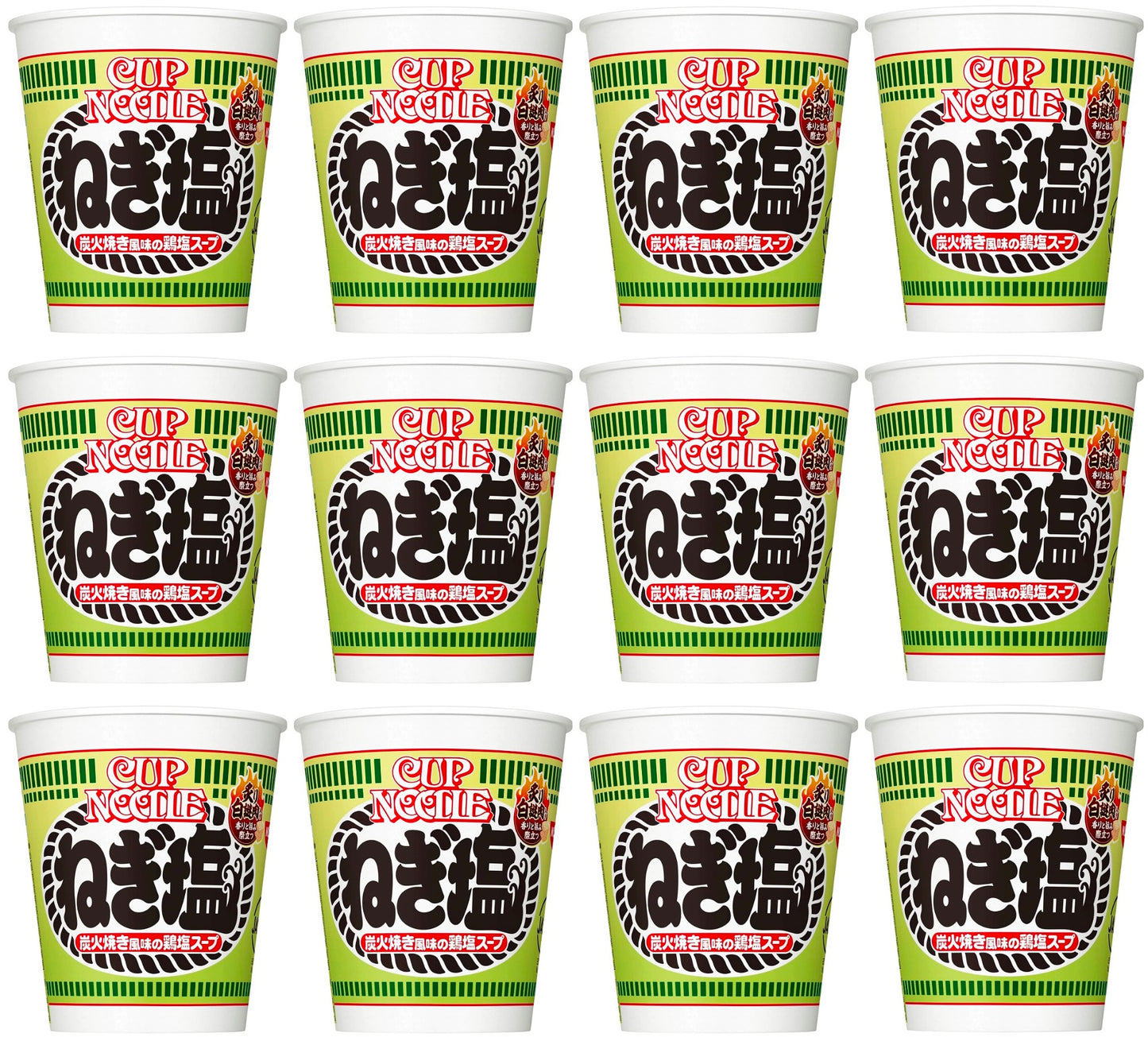 NISSIN Cup Noodle Ramen Salt Chicken Onion Meat Instant Food Soup Japanese 76g