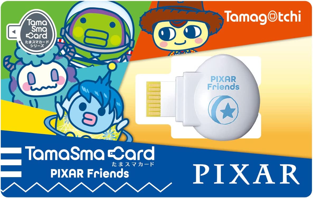 Japanese Tamagotchi PIXAR Tama Sma Card Smart Watch Friends Disney BANDAI TOYS