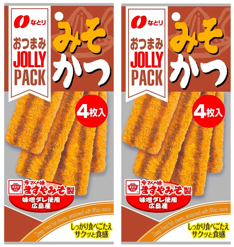Beer Snack Pork Miso Tonkatsu Fried Cutlet Food Nibbles Sheets Japan Natori 64g