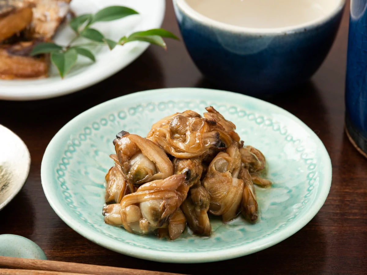Japanese Canned Food Clams Asari KANTSUMA Smoke Oil Preserved Prepared Snack 40g