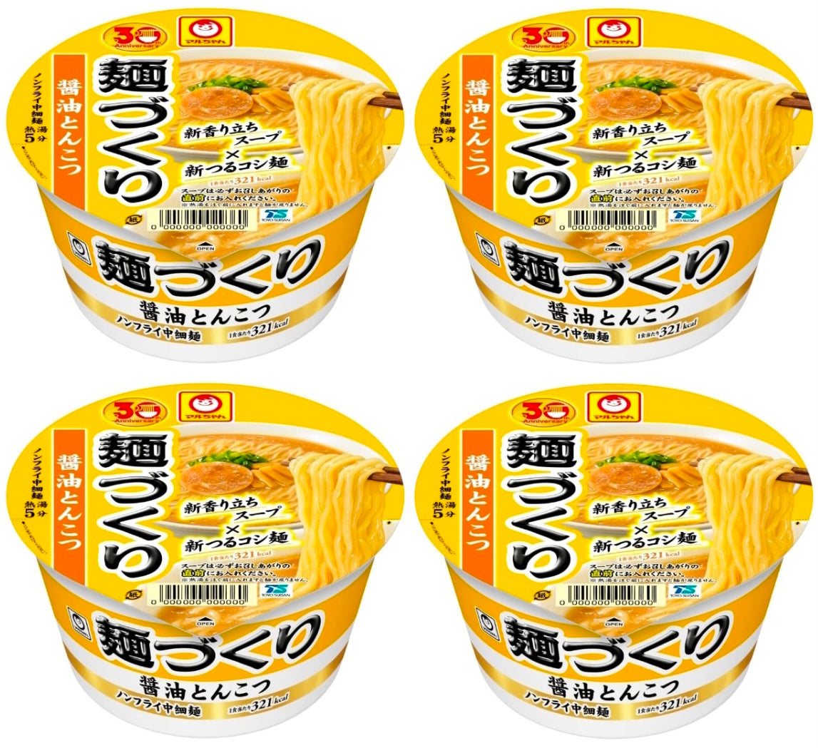Maruchan Ramen Noodles MENDUKURI Tonkotsu Soy Sauce Cup Soup Instant Japan 91g