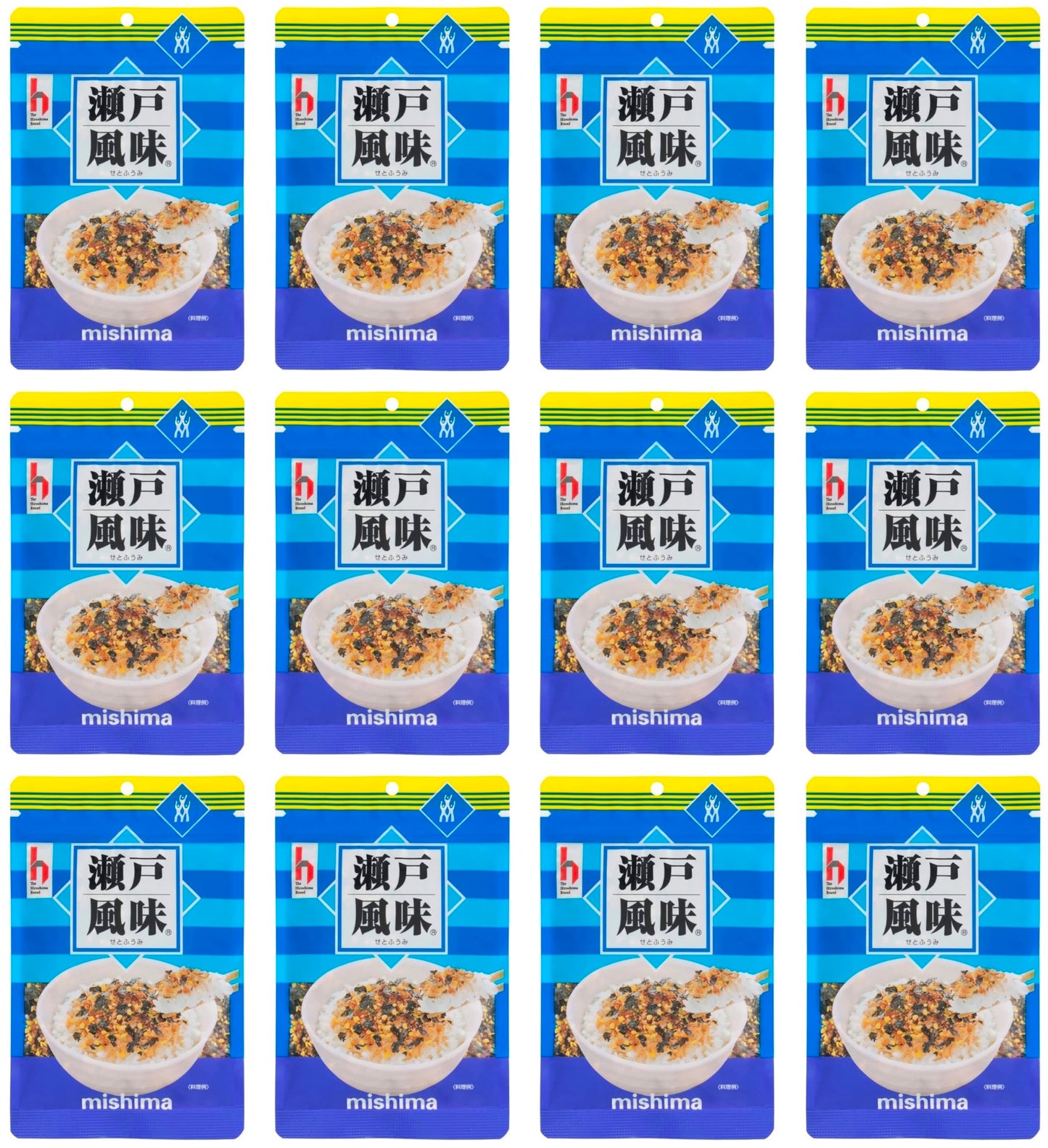 JAPANESE Furikake Rice Seasoning Powder Flake Bonito Seaweed Food Mishima 40g