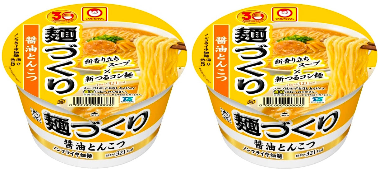 Maruchan Ramen Noodles MENDUKURI Tonkotsu Soy Sauce Cup Soup Instant Japan 91g