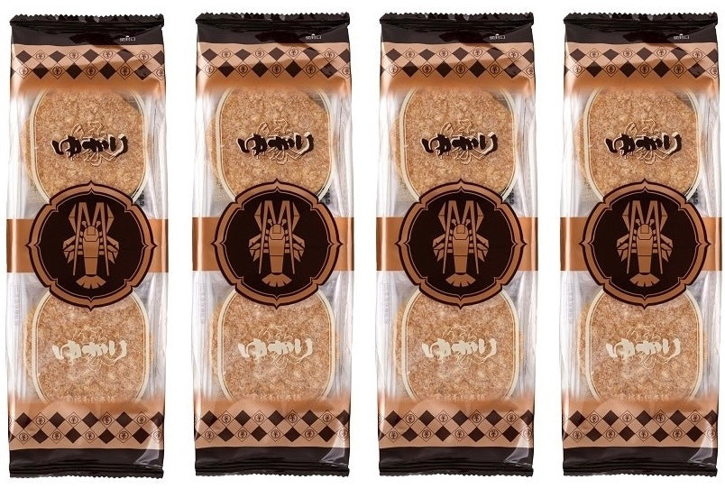 Japanese Rice Crackers Shrimp Senbei YUKARI Ebi Crispy Snack Food Bankaku 49g