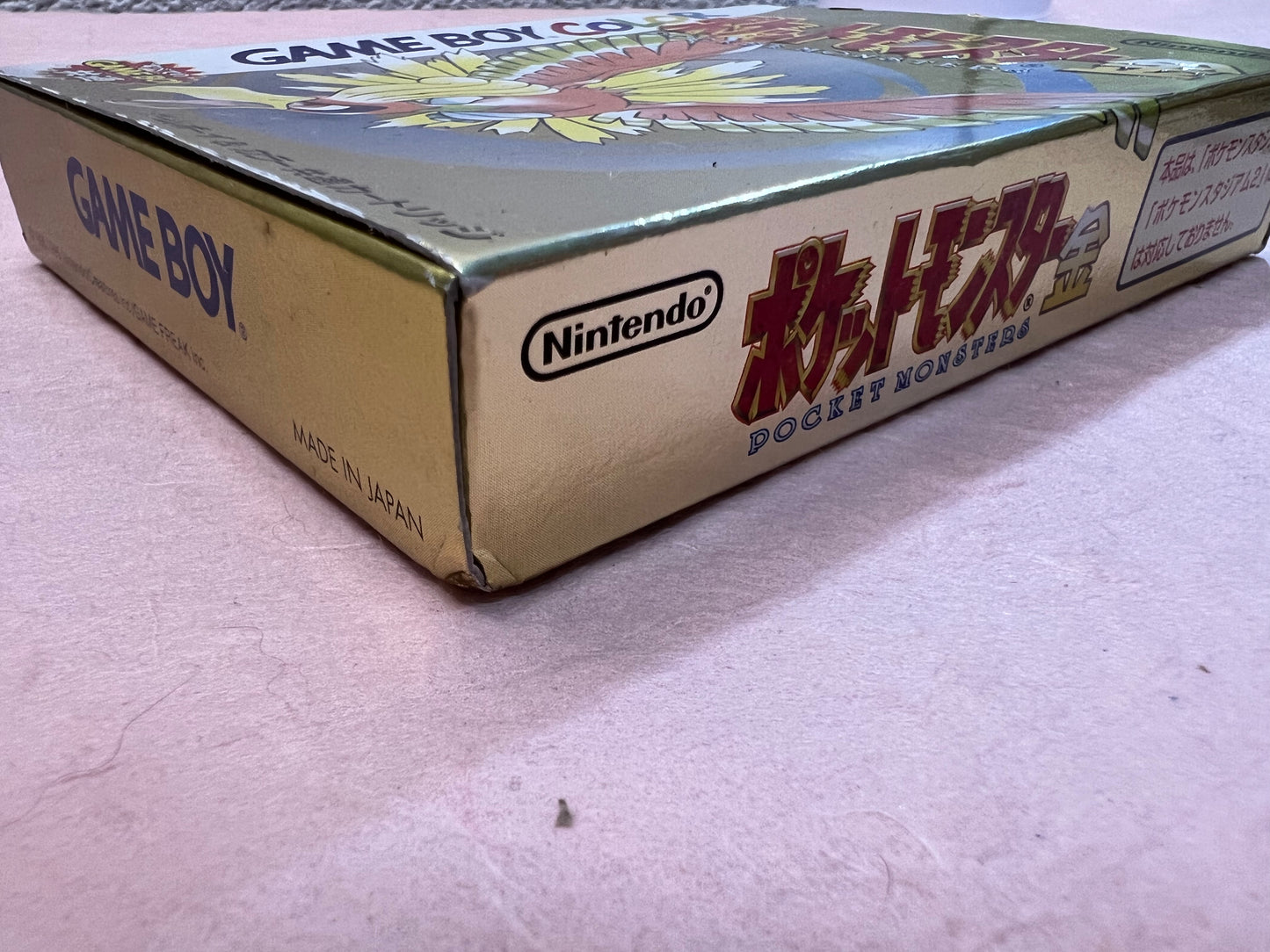 Japanese Pokemon Crystal Gold Silver Yellow Green Red GameBoy Color Used Game Japan 9 Cartridge NTSC-J