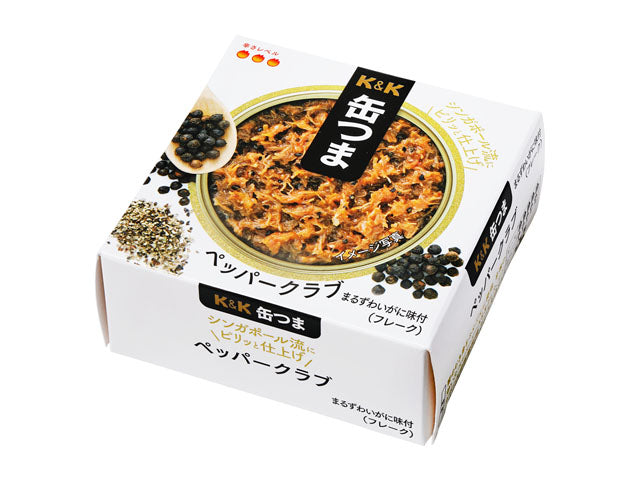Canned Food Crab Pepper KANTSUMA Spicy Flake Sauce Preserved Snack Japanese 70g