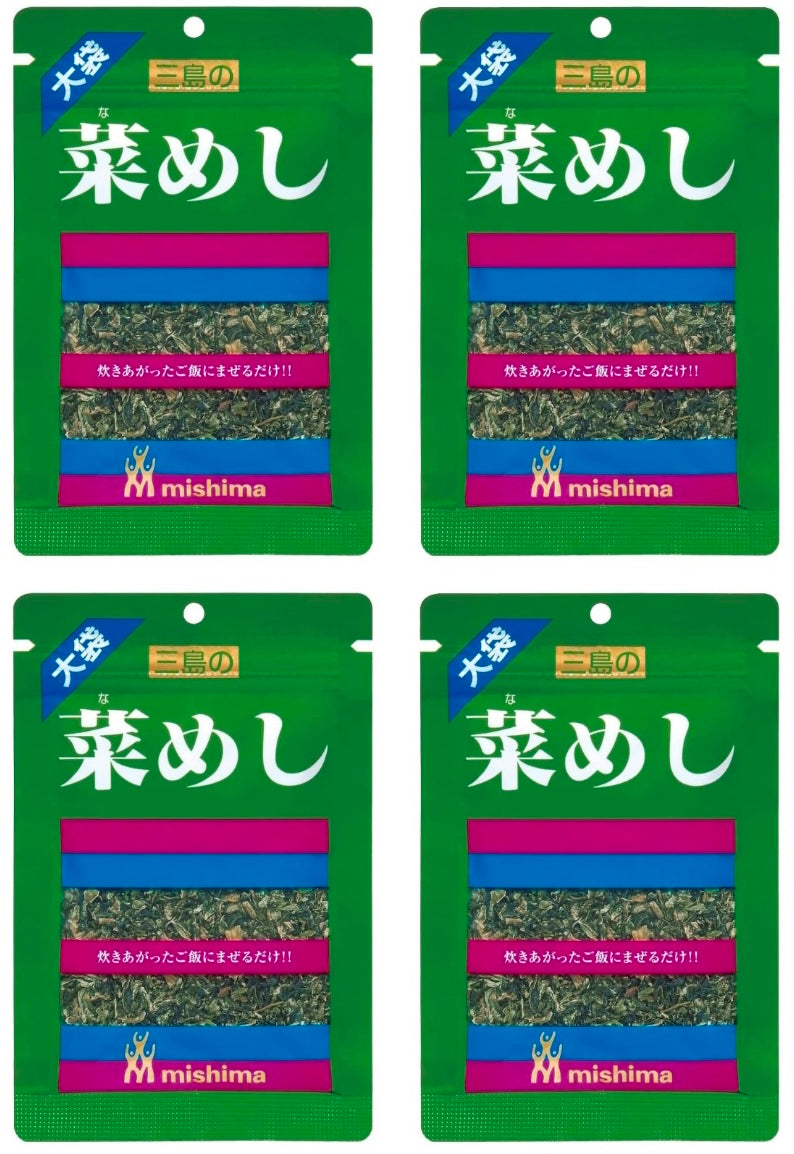JAPANESE Furikake Rice Seasoning Powder Flake NAMESHI Vegetable Food Mishima 50g