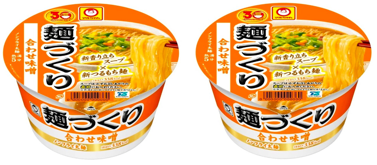 Maruchan Ramen Noodles MENDUKURI Miso Pork Cup Soup Instant Food Japanese 104g