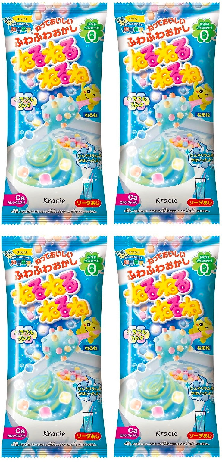 Japanese Nerunerunerune Soda Ramune Pop Sauce Snack Candy Sweet Cracie 25.5g