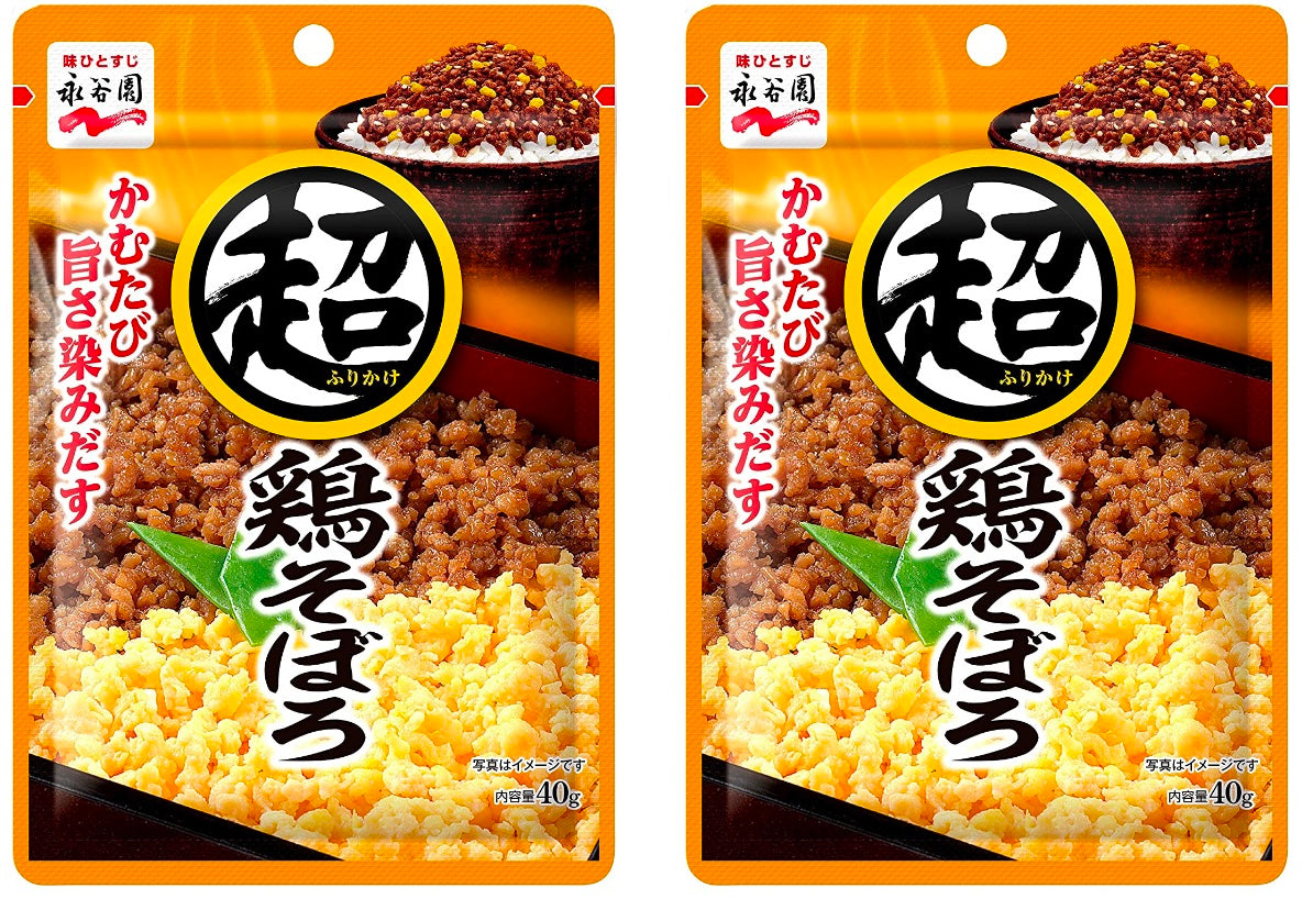 Japanese Furikake Rice Seasoning Sprinkles Soy Sauce Chicken Nagatanien 40g