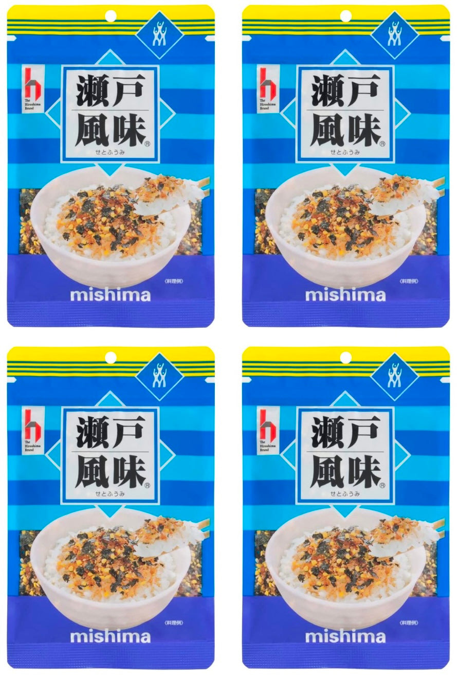 JAPANESE Furikake Rice Seasoning Powder Flake Bonito Seaweed Food Mishima 40g