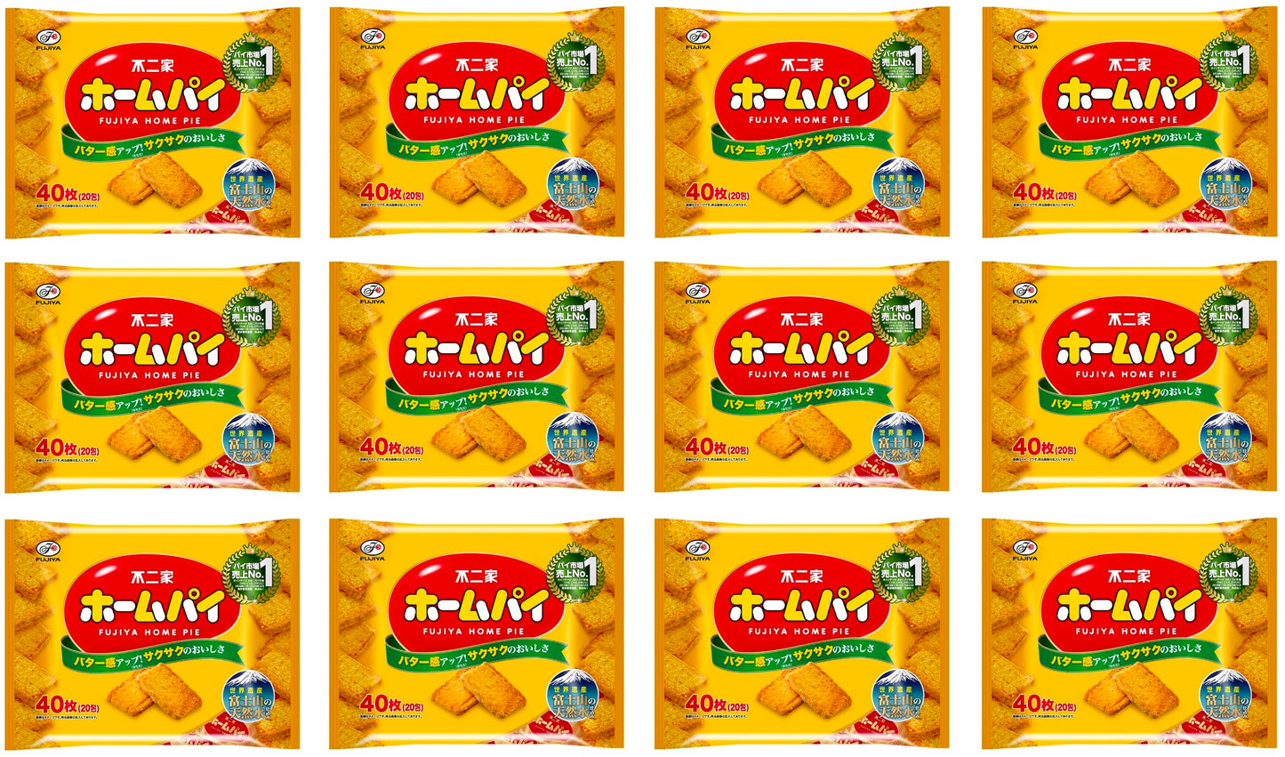 Japanese Biscuit Cookie Butter Home Pie Crispy Candy Sweet Snack FUJIYA 200g