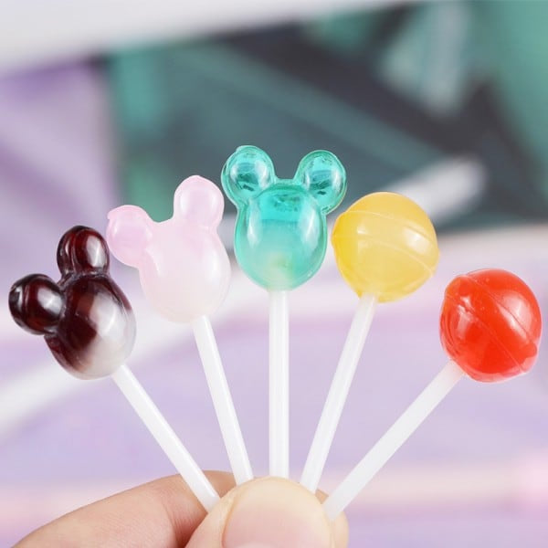 Glico Disney PopCan Mickey Candy Soda Cola Lollipop Sweet Snack Japan 30 Sticks