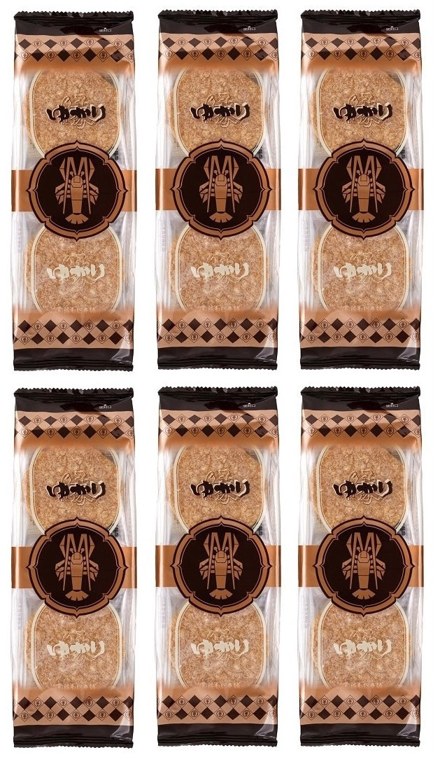 Japanese Rice Crackers Shrimp Senbei YUKARI Ebi Crispy Snack Food Bankaku 49g