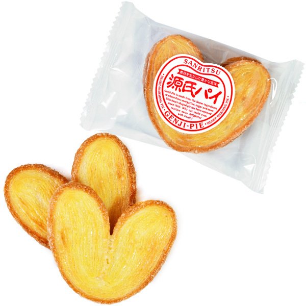 Japanese Snack GENJI PIE Cookie Biscuit Margarine Sweet Candy Sugar Tea SANRITSU