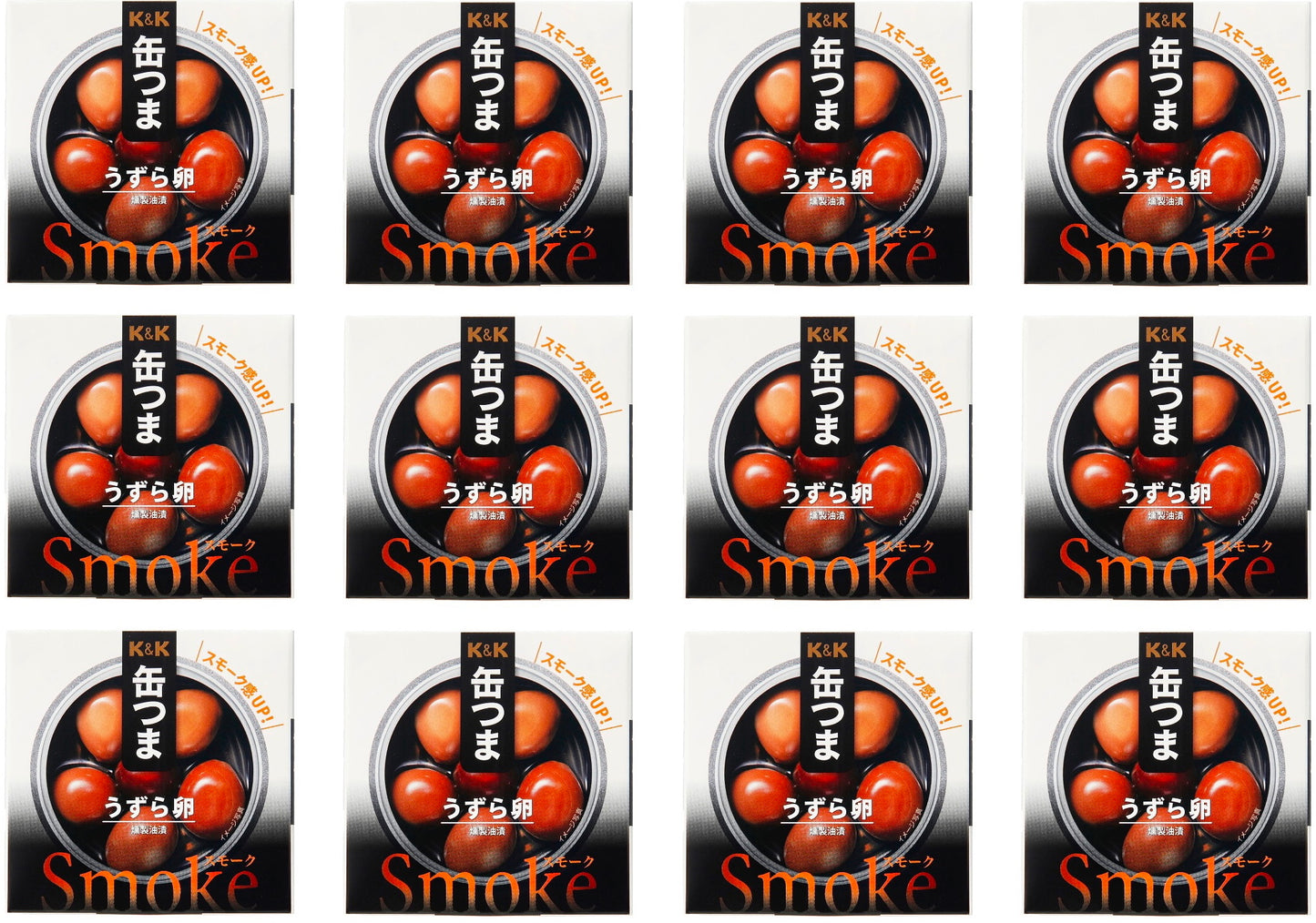 Canned Food Quail Eggs KANTSUMA Smoke Salt Meal Preserved Snack Japanese 25g