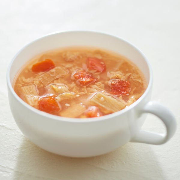 MUJI Freeze Dried Soup Food Tomato Hot Sour Egg Dietary Cup Instant Japan 25.6g